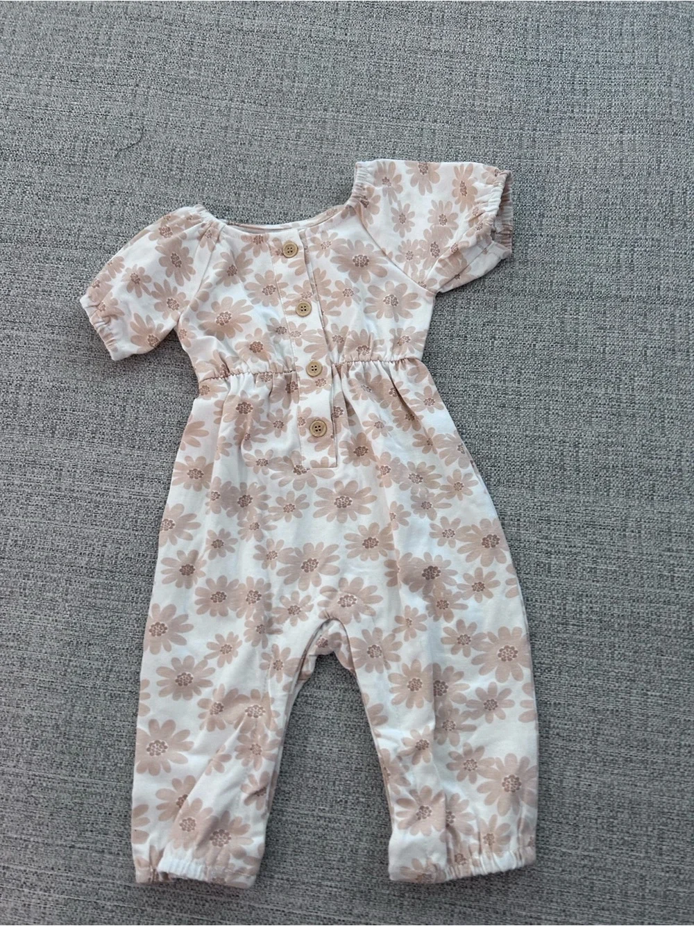 Catherine Malandrino Baby Floral Romper Set NWT. Size 6/9M